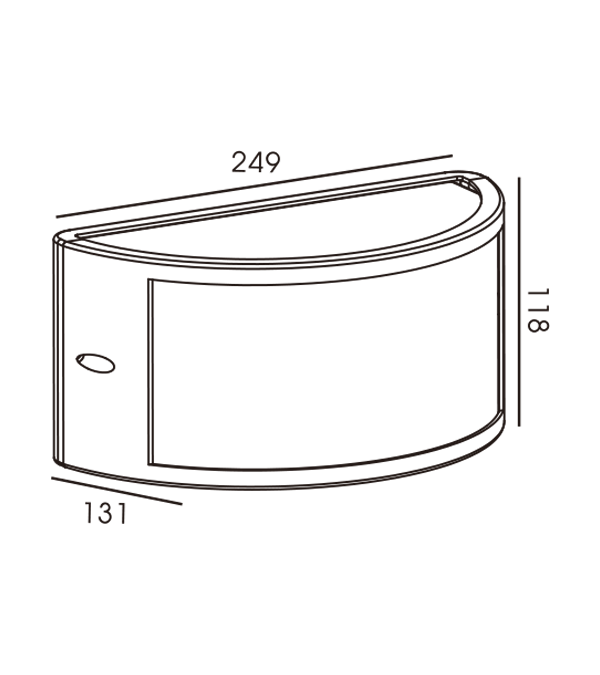 Type D Wall Lamp 5 HR60535 Type D Wall Lamp 5 HR60535