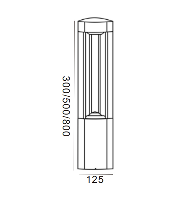 125 Triangulum GX53 Tondere Lumen HR60031-500-GX53 125 Triangulum GX53 Tondere Lumen HR60031-500-GX53